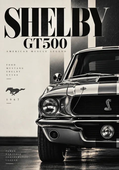Shelby GT500 posteri