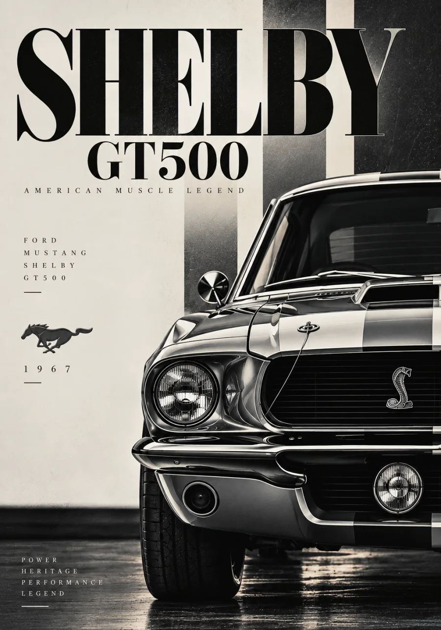 Shelby GT500 posteri